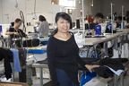 Fashion designer Carmina Young is shown in her studio in London on Friday 12th August 2022. (Derek Ruttan/The London Free Press)