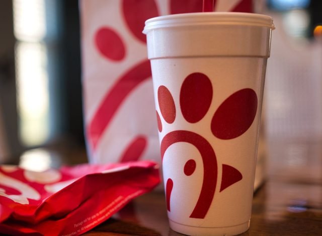 Chick-fil-A cup to drink