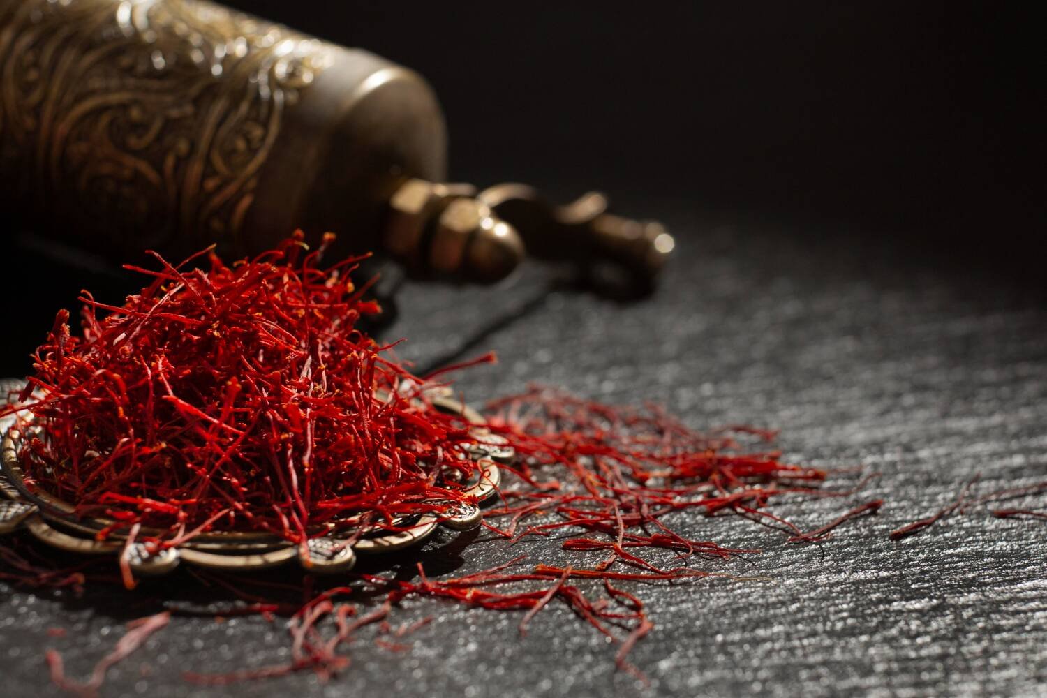 Both eating and smelling saffron appear to help treat PMS symptoms, such as irritability, headaches, cravings, pain, and anxiety, and may help reduce levels of the stress hormone cortisol.