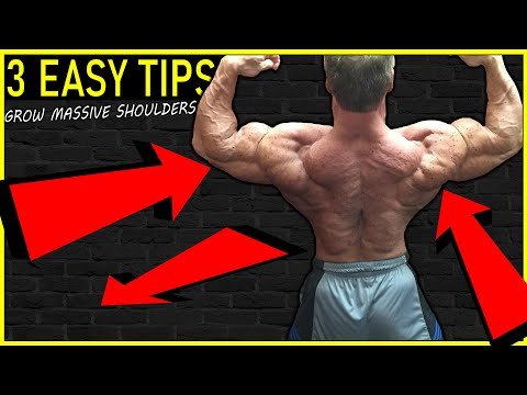 3 Simple Tips for Cannonball Shoulders (Get Huge Deltoids)