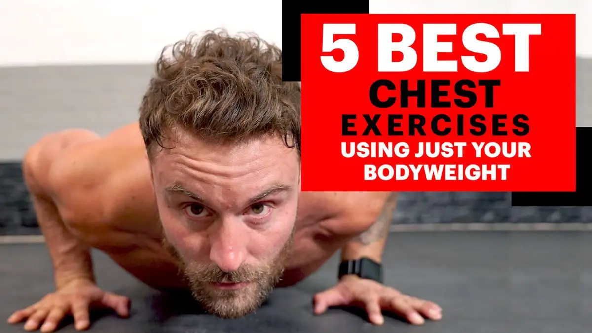 preview for 5 best chest exercises using nothing but your body weight