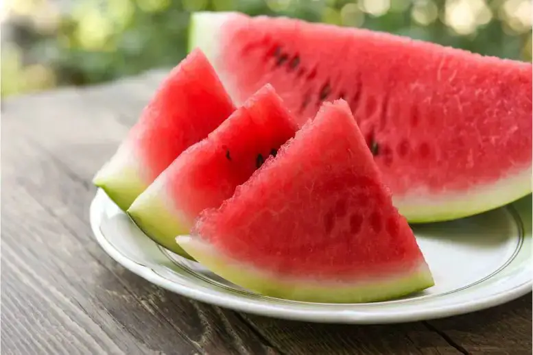 Sliced ​​Watermelon